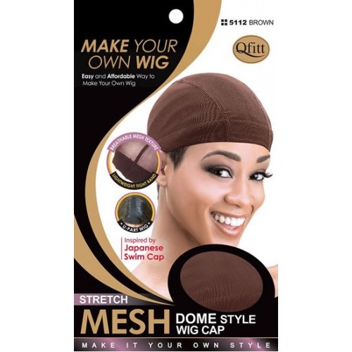 Qfitt Stretch Mesh Dome Style Wig Cap #5122